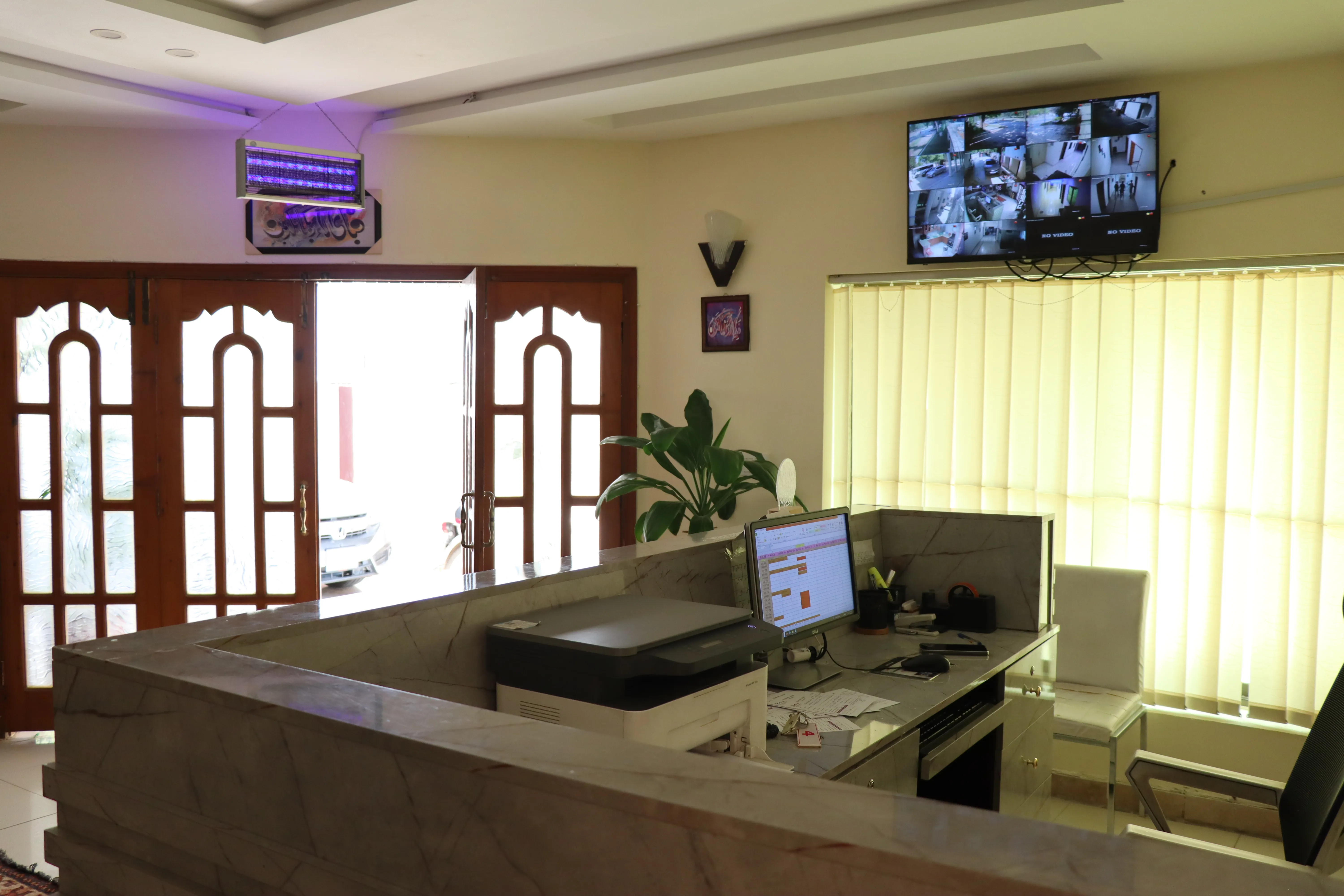 Guest house lobby at Nestrix G6 in G-6 Islamabad