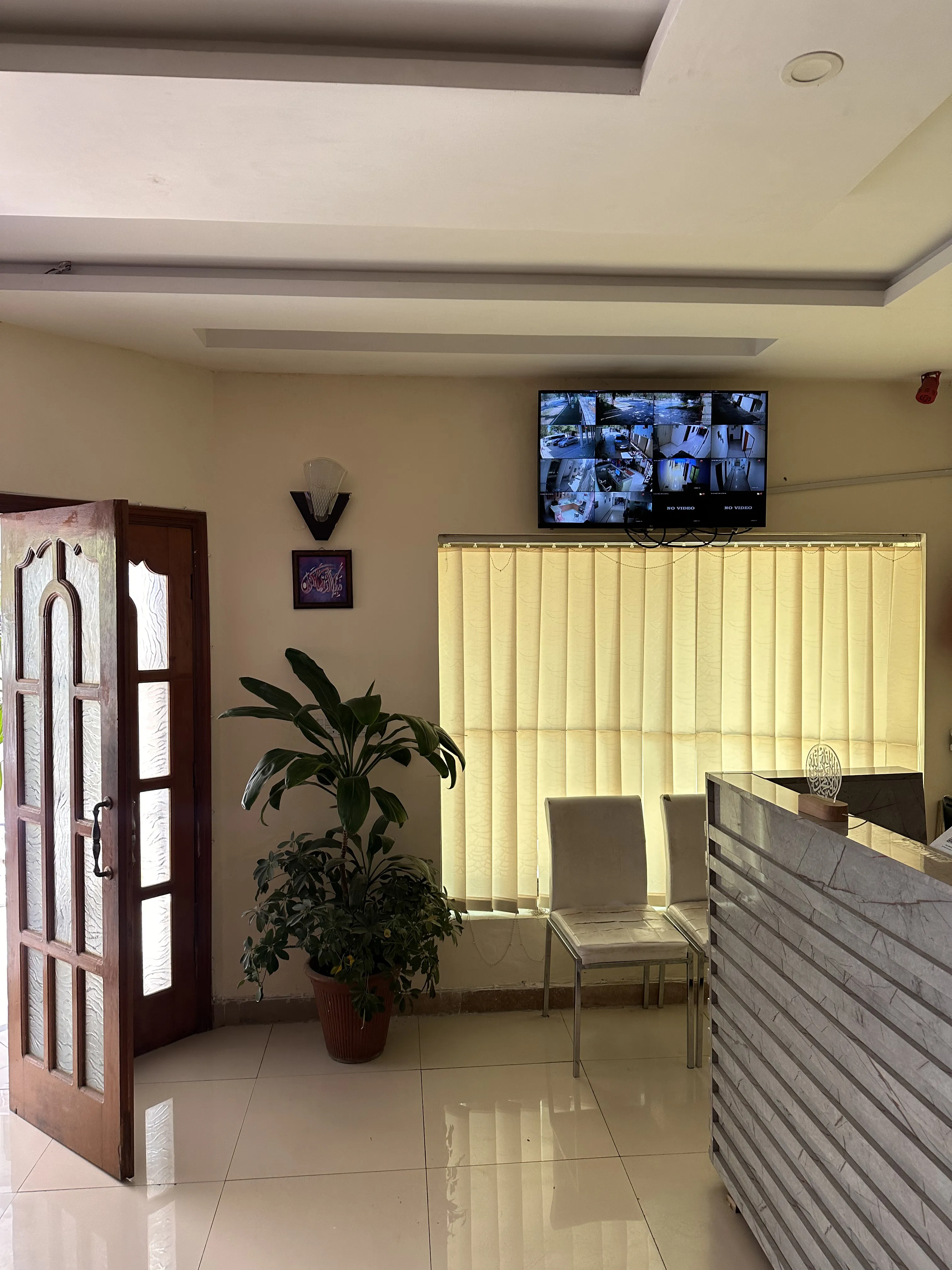 Guest house lobby at Nestrix G6 in G-6 Islamabad