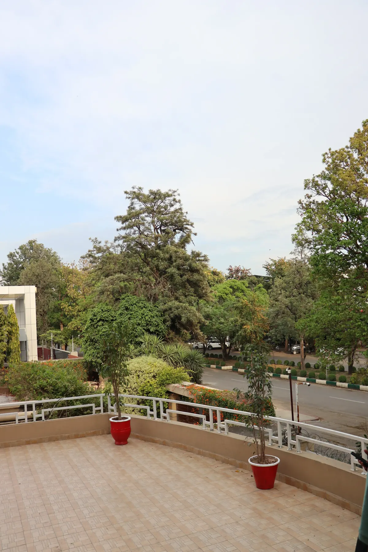 Rooftop terrace at Nestrix F7/2 guest house F-7/2 Islamabad