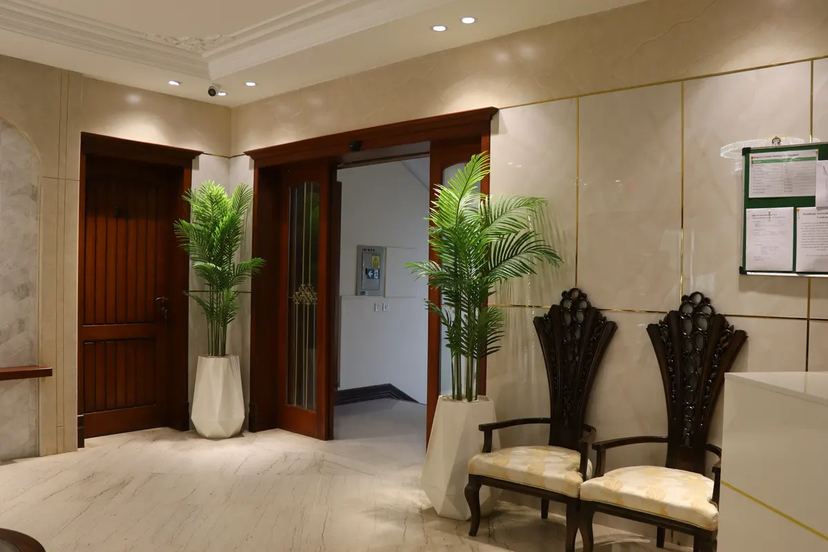 Grand lobby at Nestrix F6 elite guest house F-6 Islamabad